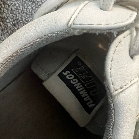 FLAMINGOS LIFE Sneaker 41 ROLAND V.10 Women's Size 9.5 Lace Up Vegan Pearl - Picture 8 of 8